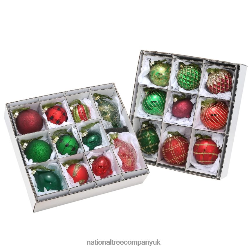 decoration | National Tree Company 20-Piece Christmas Tree Ornament Set, Rural Homestead Collection F2L4F540