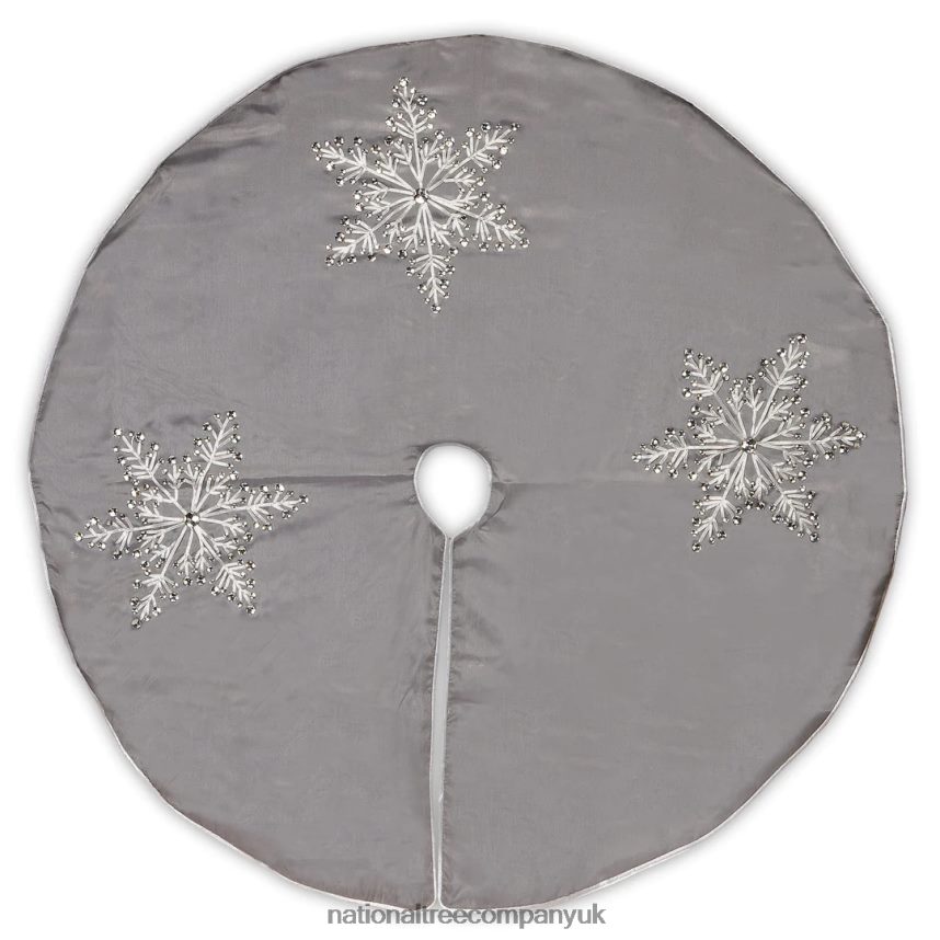 decoration | National Tree Company 42in Snowflake Tree Skirt F2L4F554