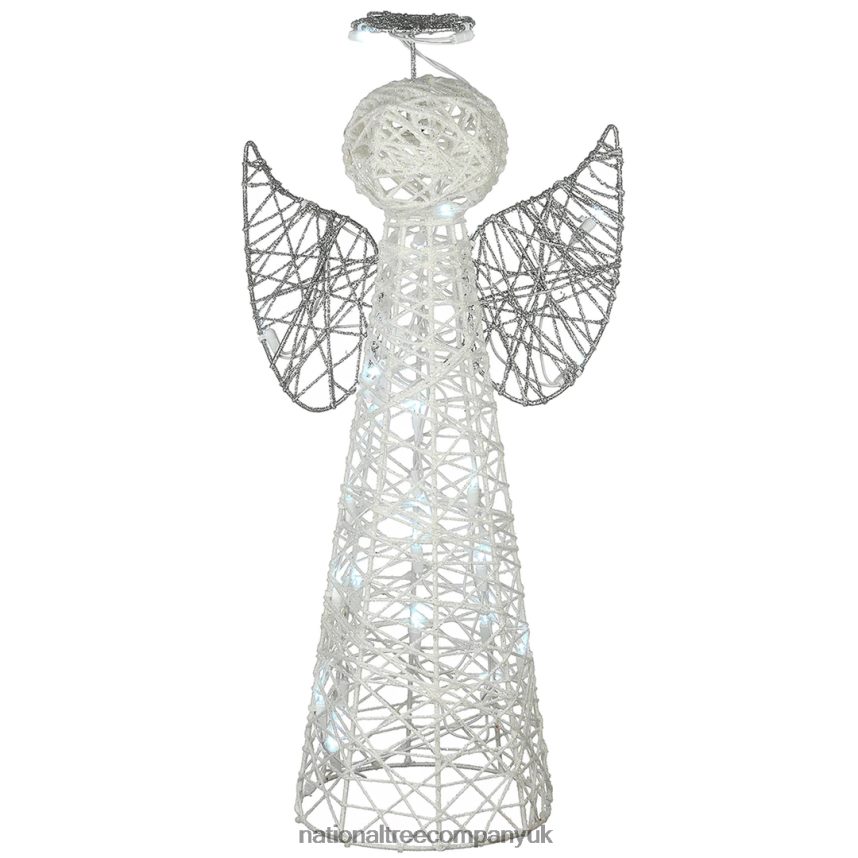 decoration | National Tree Company 24" Angel Cone Tree with LED Lights F2L4F638