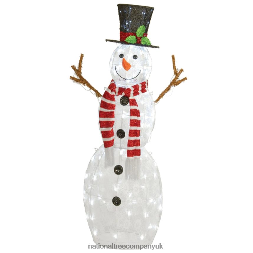 decoration | National Tree Company 48 in. Pre-Lit Snowman Decoration F2L4F597