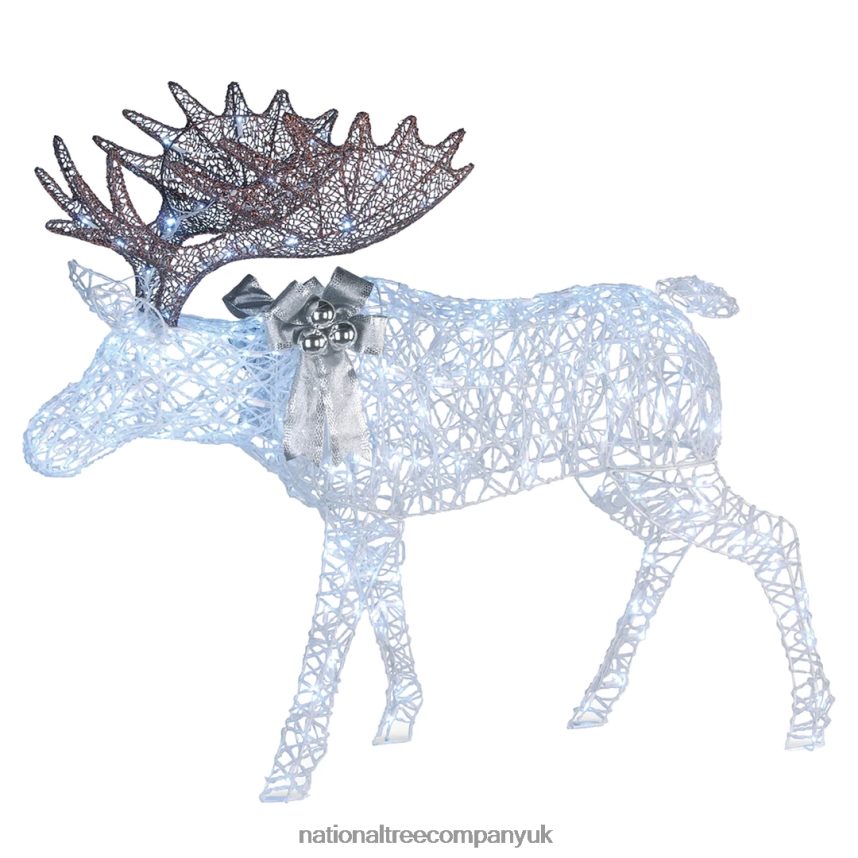 decoration | National Tree Company 50" Pre-lit Moose Decoration F2L4F592