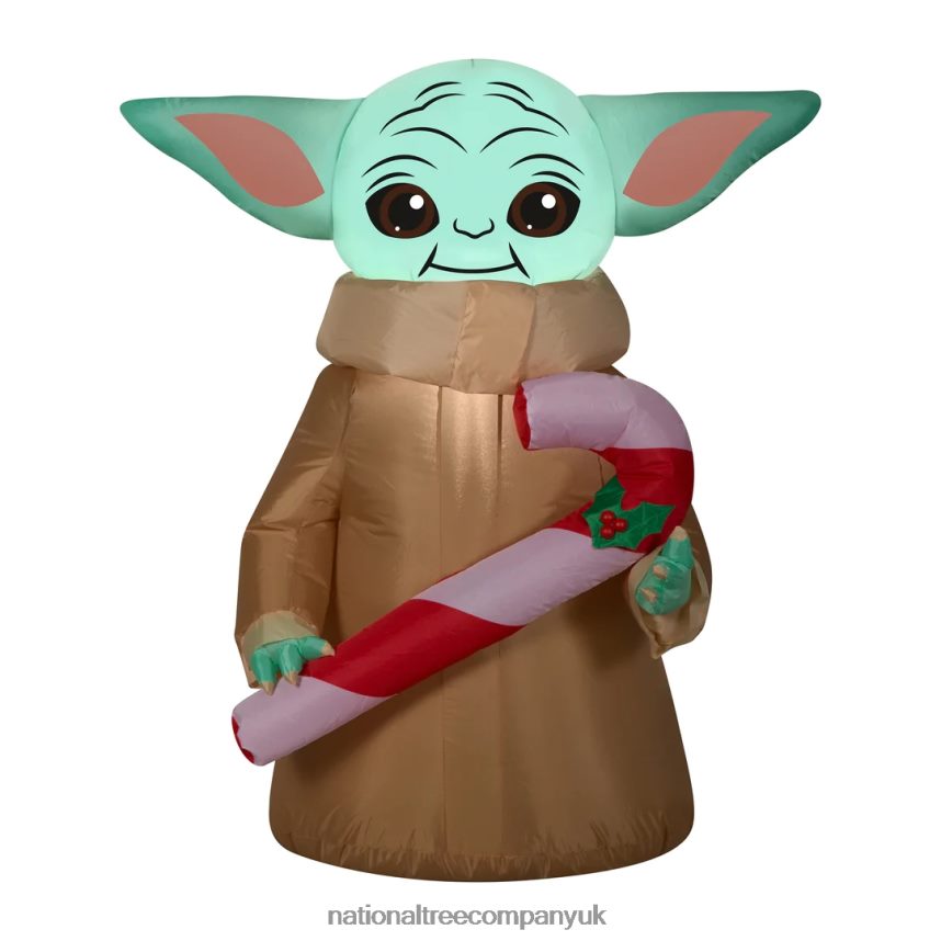 decoration | National Tree Company Inflatable Baby Yoda, LED Lights, Plug In, Christmas Collection, 3.5 Feet F2L4F664