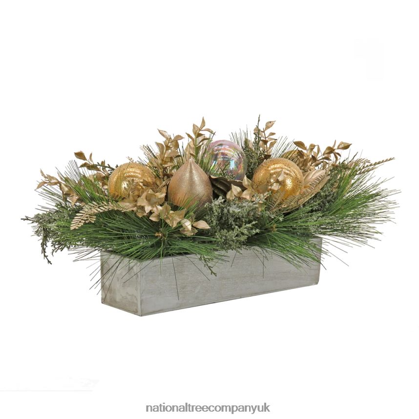 Greenery | National Tree Company 11" HGTV Home Collection Champagne Wishes Arrangement F2L4F497