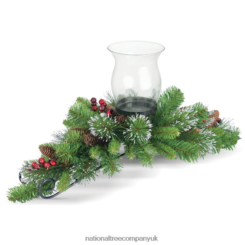 Greenery | National Tree Company Crestwood Pine Candleholder Centerpieces F2L4F502