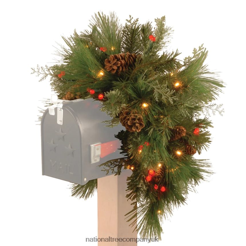 Greenery | National Tree Company White Pine Mailbox Swag F2L4F467