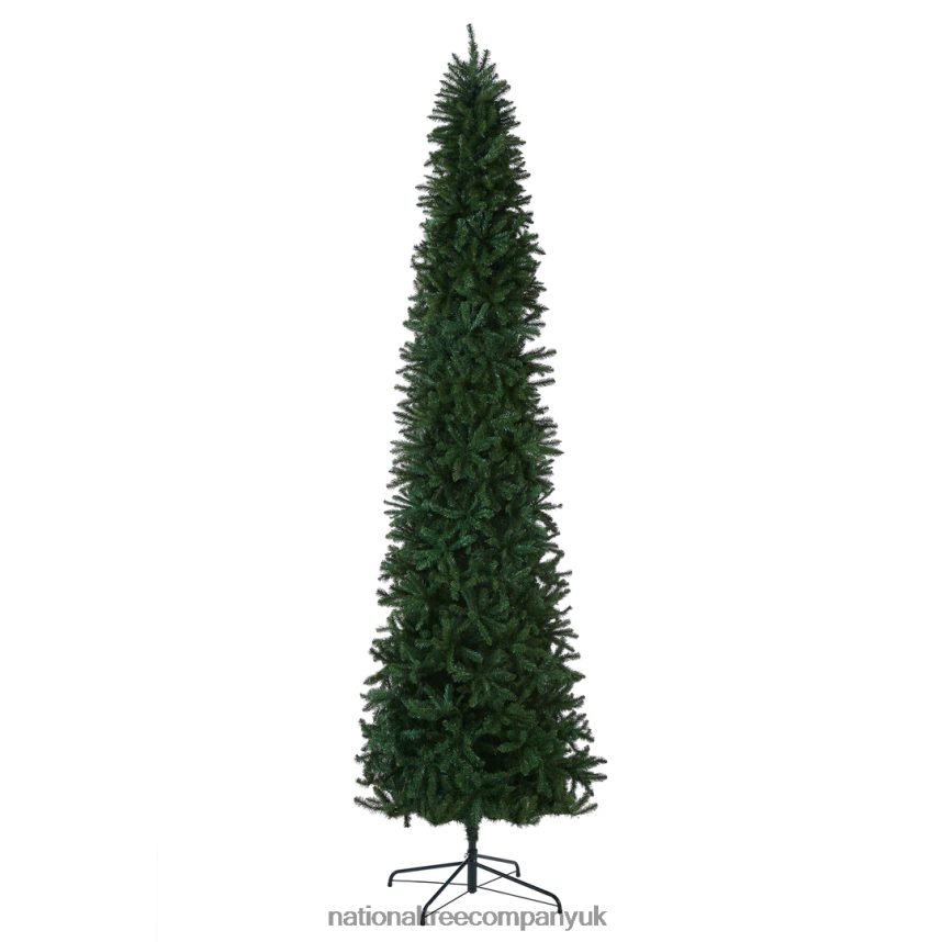 Trees | National Tree Company Artificial Slim Christmas Tree, Green, Kingswood Fir, Includes Stand, 12 Feet F2L4F96