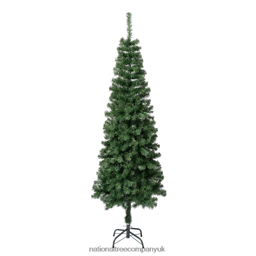 Trees | National Tree Company First Traditions Artificial Linden Spruce Wrapped Christmas Tree, Fire Resistant and Hypoallergenic, 6 ft F2L4F111