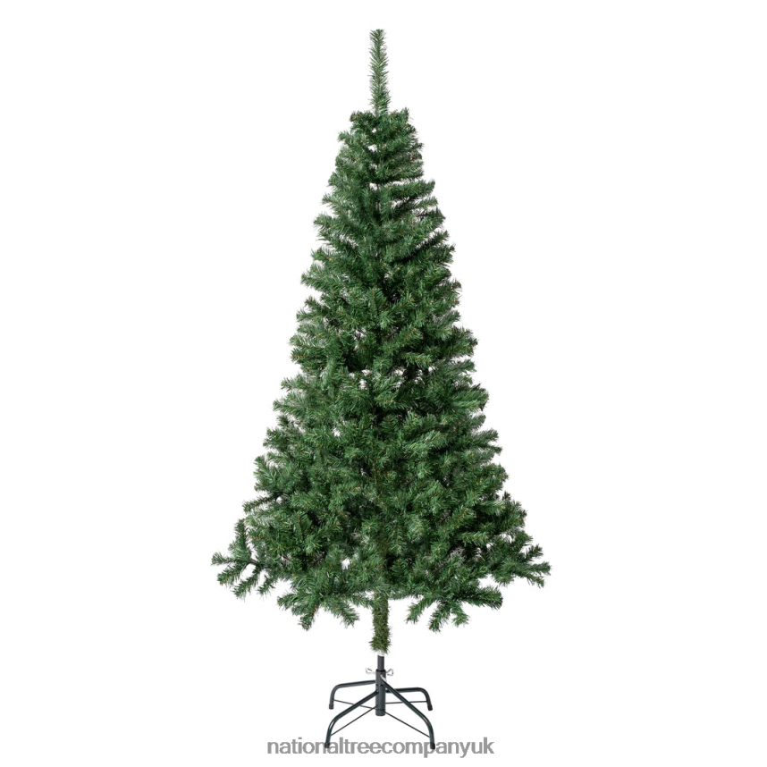 Trees | National Tree Company First Traditions Artificial Linden Spruce Wrapped Christmas Tree, Fire Resistant and Hypoallergenic, 6 ft F2L4F25