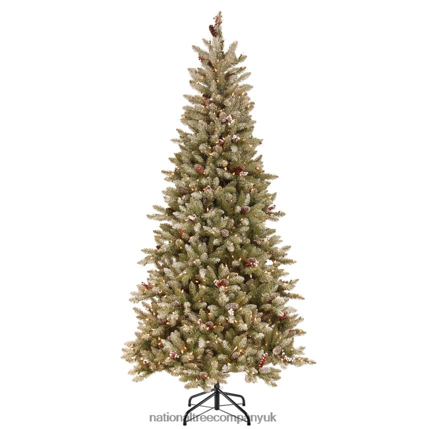 Trees | National Tree Company 7.5 ft. Dunhill(R) Fir Slim Tree with Clear Lights F2L4F80