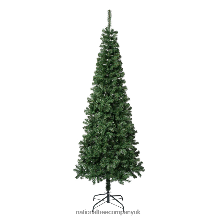Trees | National Tree Company First Traditions Artificial Linden Spruce Wrapped Christmas Tree, Fire Resistant and Hypoallergenic, 7.5 ft F2L4F125